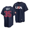mitch voit usa baseball navy2023 collegiate national team menstripes jersey scaled