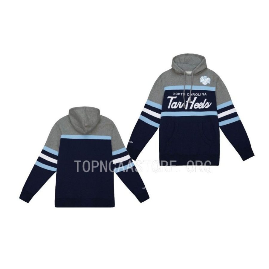 mitchell ness navy headcoach hoody north carolina tar heels hoodie 0 scaled