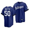 mookie betts dodgers 2022city connect men'sreplica jersey scaled