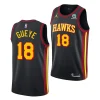 mouhamed gueye hawks 2023 nba draft black statement edition men jersey scaled
