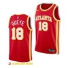 mouhamed gueye hawks 2023 nba draft red icon edition men jersey scaled