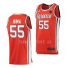 mounir hima orange retro basketball 2022 23limited jersey scaled