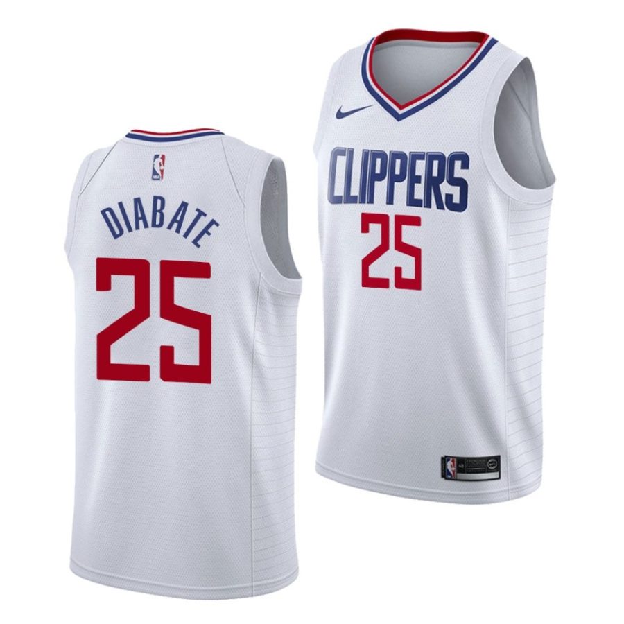 moussa diabate clippers 2022 nba draft white association edition michigan wolverines jersey scaled