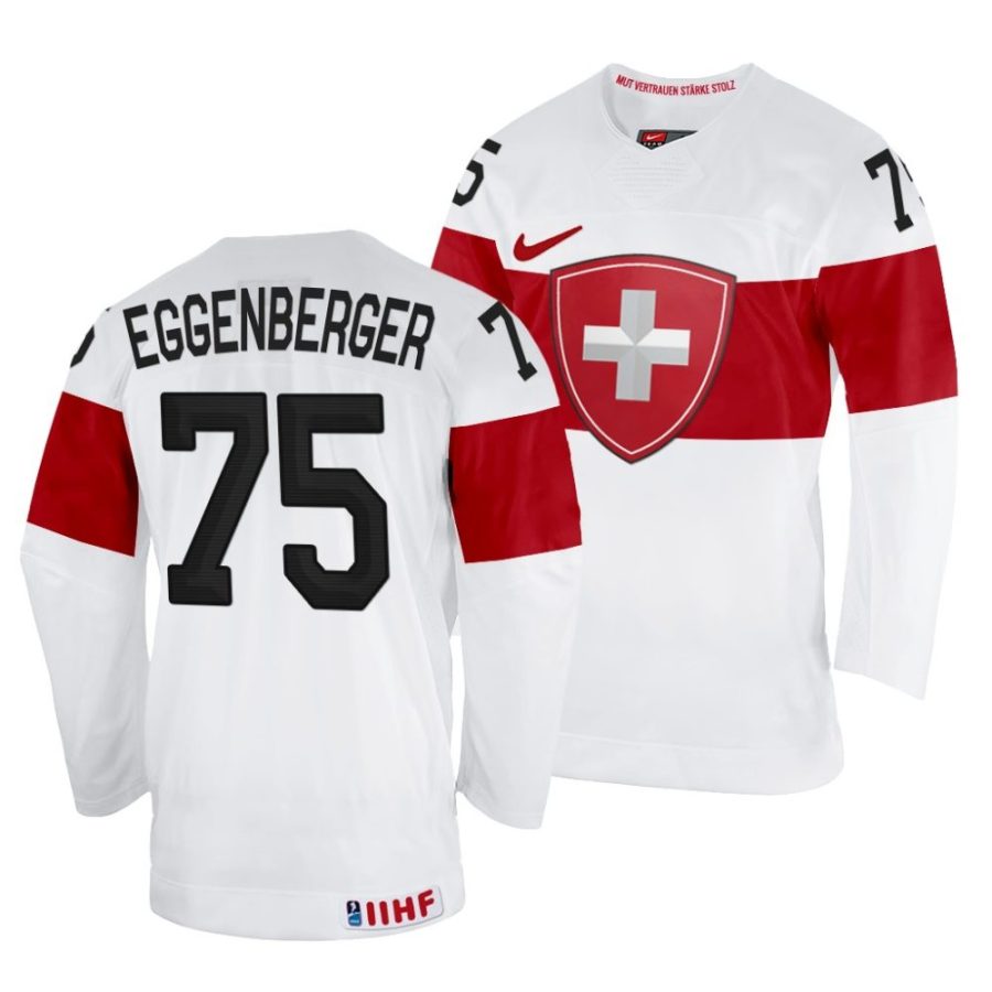 nando eggenberger home 2022 iihf world championship white jersey scaled