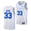 nate webb byu cougars 2022 23college basketball white jersey scaled