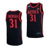 nathan mensah black 2023 ncaa march madness san diego state aztecsmens basketball jersey scaled