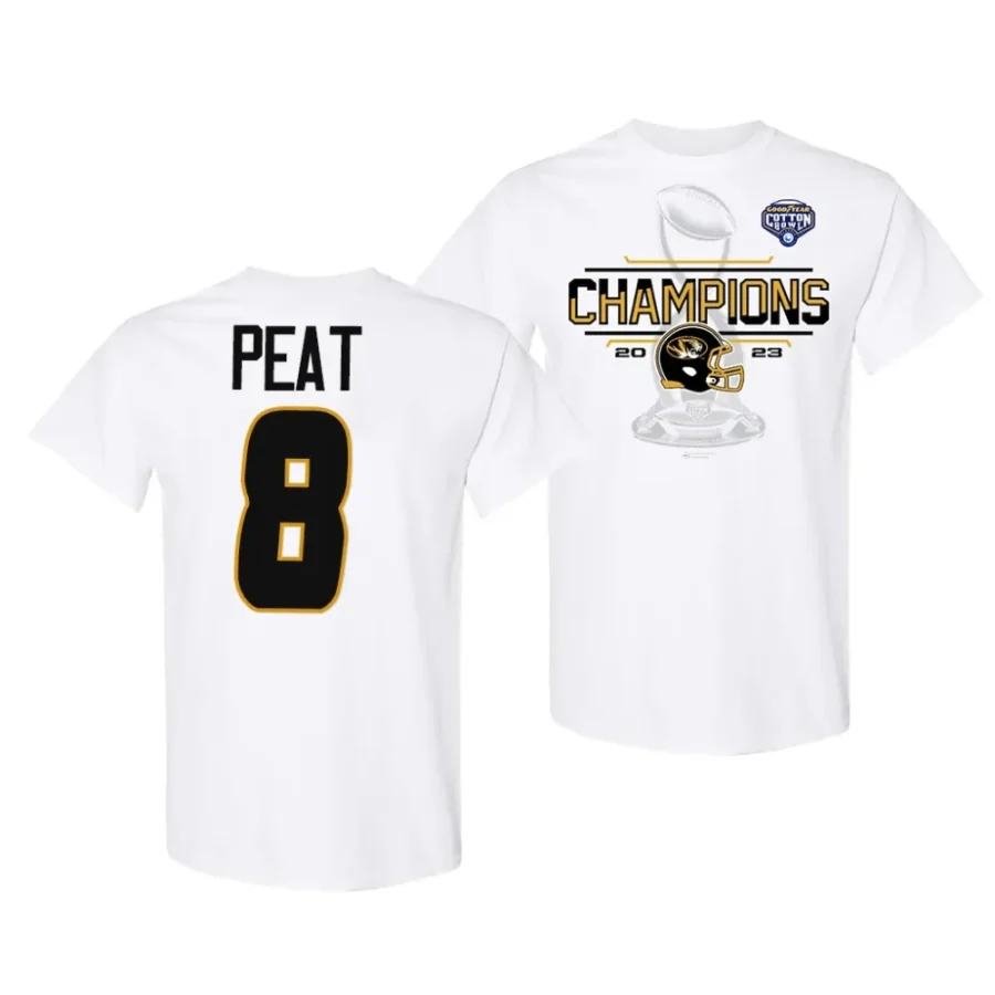 nathaniel peat white 2023 cotton bowl champions locker room t shirt scaled