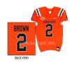 national team chase brown orange 2023 senior bowl all star football jersey scaled
