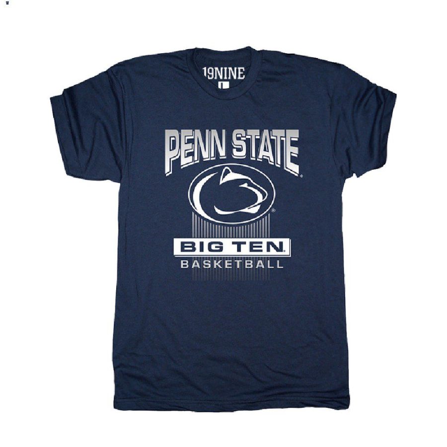 navy big ten basketballncaa vintage penn state nittany lions men shirt