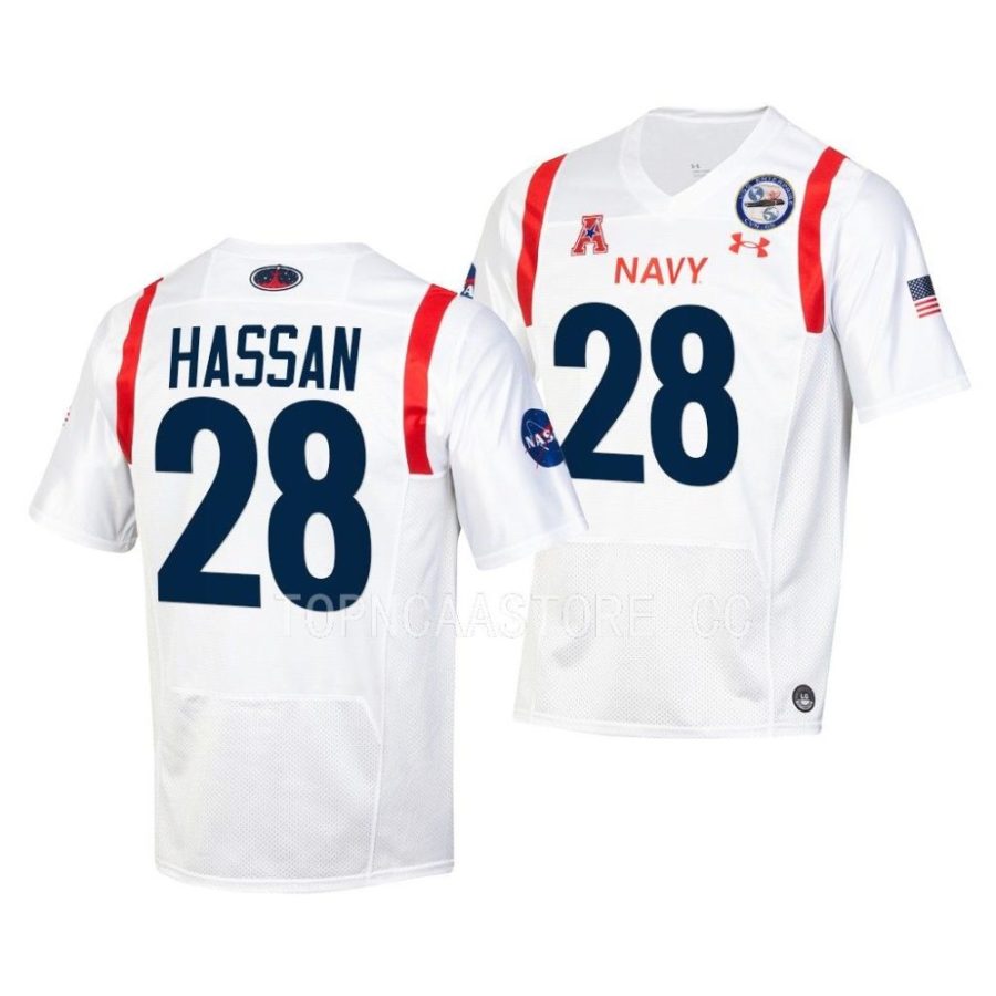 navy midshipmen amin hassan white 2022 special games replica jersey scaled