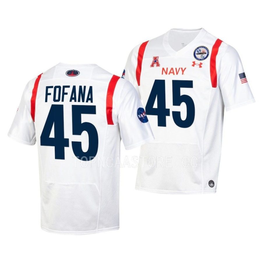 navy midshipmen daba fofana white 2022 special games replica jersey scaled