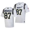 navy midshipmen jayden umbarger white 2023 aer lingus college football classic replica jersey scaled