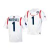 navy midshipmen john marshall youth white 2022 special games jersey scaled