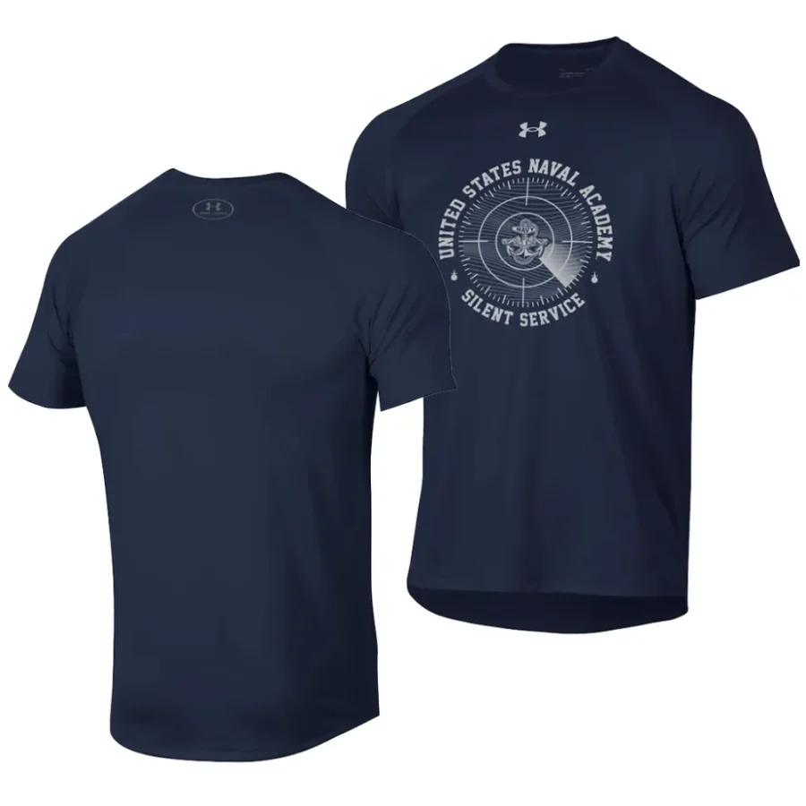 navy midshipmen navy silent service radar slim fit tech men t shirt scaled