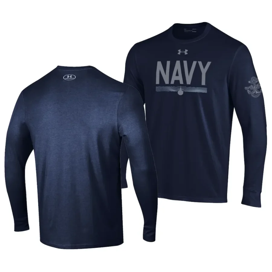 navy midshipmen navy silent service sub long sleeve men t shirt scaled