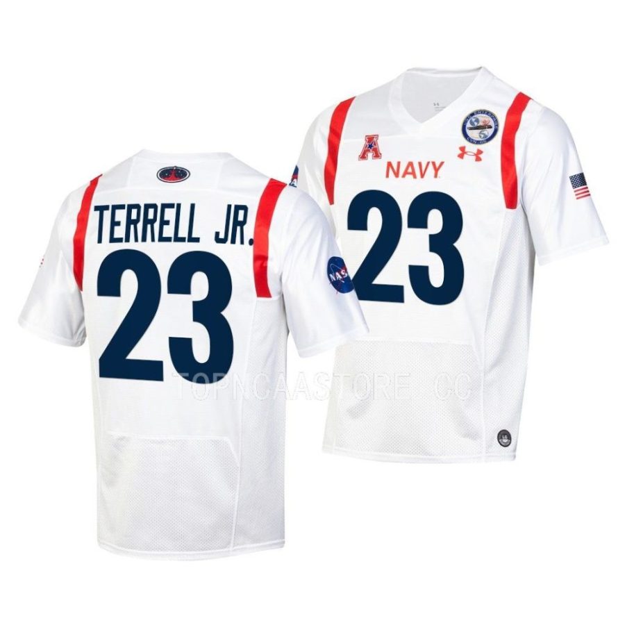 navy midshipmen vincent terrell jr. white 2022 special games replica jersey scaled