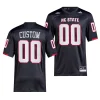 nc state wolfpack custom black 2023premier football jersey scaled