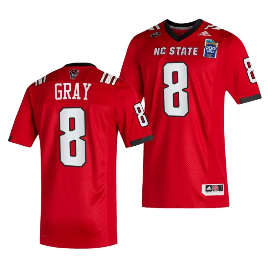 nc state wolfpack julian gray red 2023 pop tarts bowl football jersey scaled