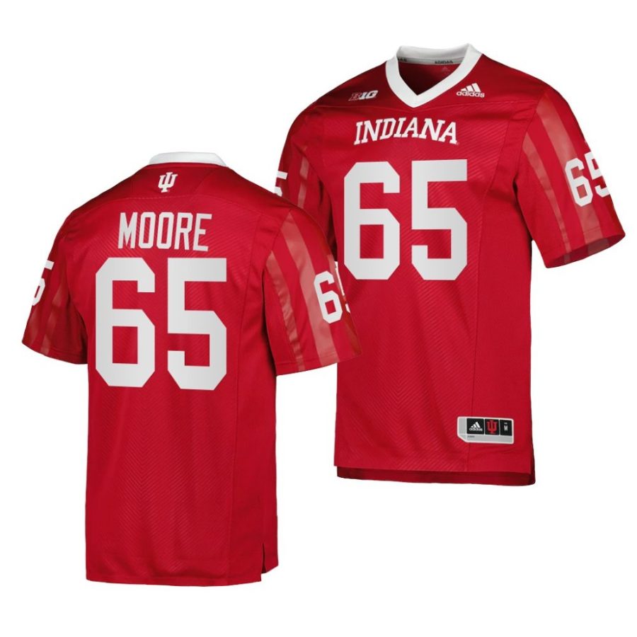 nebraska huskers brandon moore crimson premier football jersey scaled