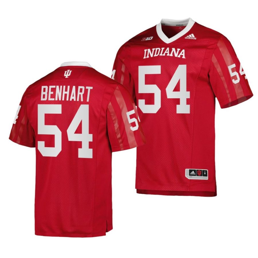 nebraska huskers bryce benhart crimson premier football jersey scaled