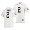 nebraska huskers caleb tannor white premier strategy football jersey scaled