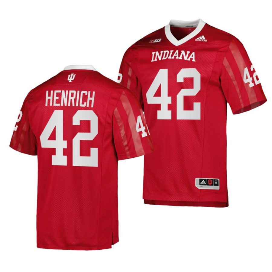 nebraska huskers nick henrich crimson premier football jersey scaled