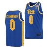 nelly cummings pitt panthers college basketball 2022 23 replica jersey scaled