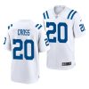 nick cross indianapolis colts 2022 nfl draft game men white jersey scaled