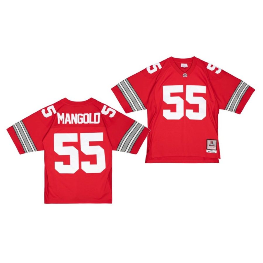 nick mangold ohio state buckeyes legacy 2000 hardwood classicsred jersey scaled