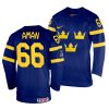 nils aman navy 2022 iihf world championship sweden away jersey scaled