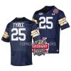 notre dame fighting irish chris tyree navy 2022 gator bowl premier football jersey scaled