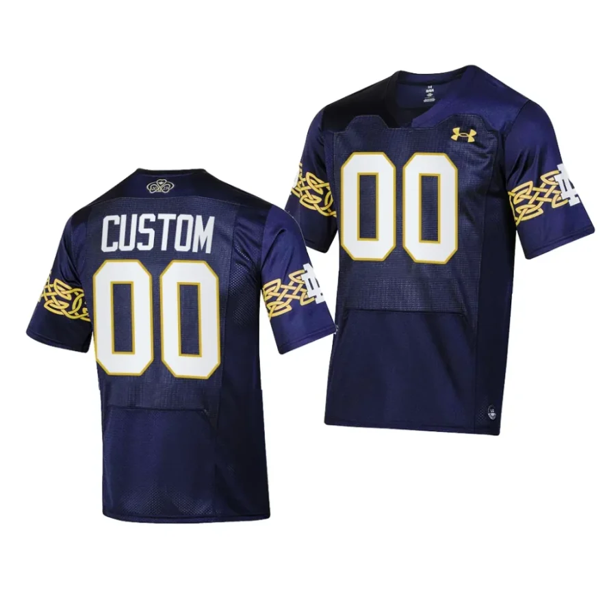notre dame fighting irish custom navy 2023 aer lingus college football classic youth jersey scaled