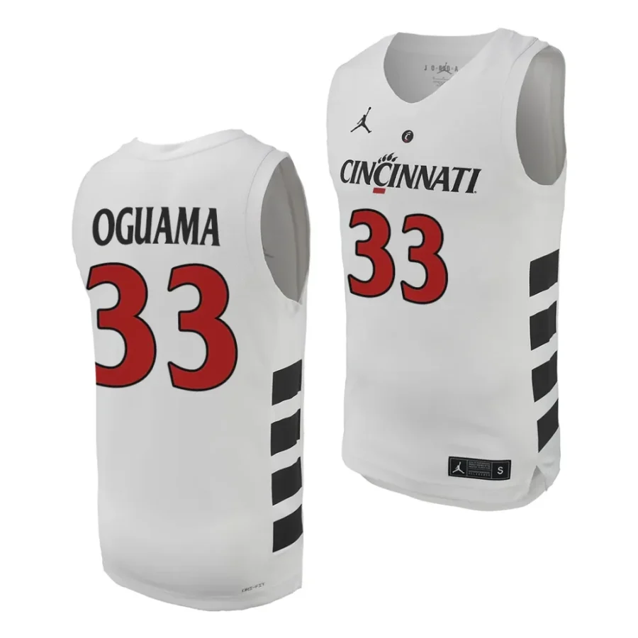 ody oguama white college basketball 2023 30replica jersey scaled