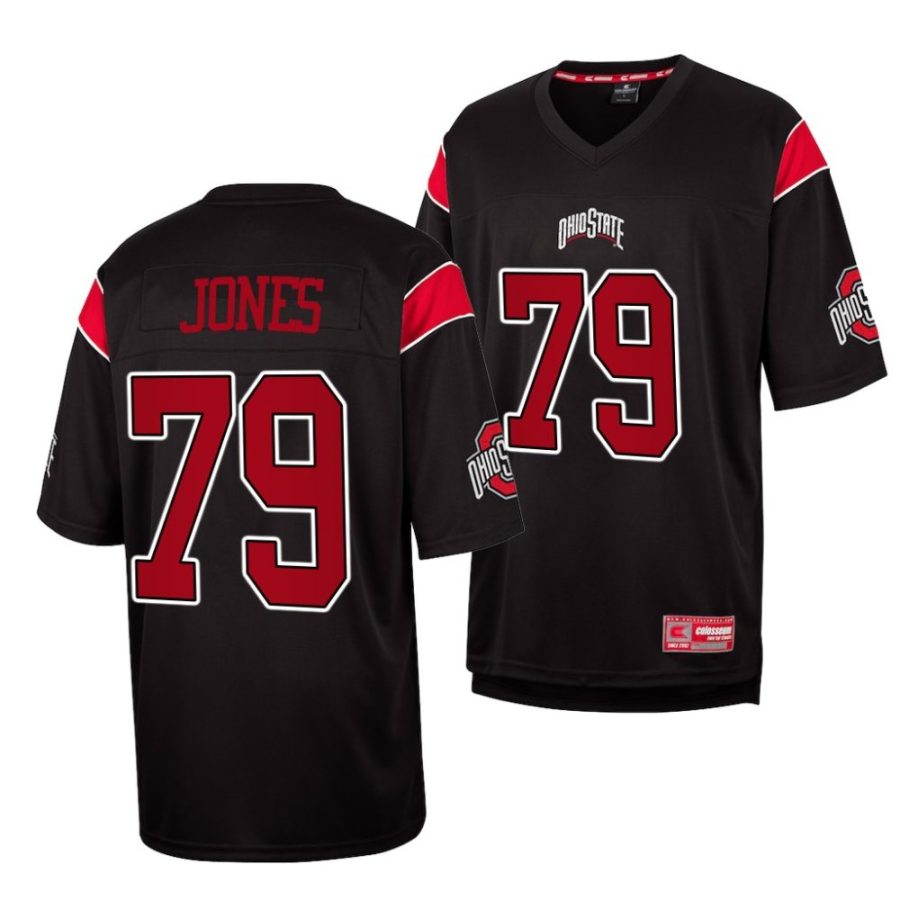 ohio state buckeyes dawand jones black fashion replica jersey scaled