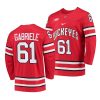 ohio state buckeyes grant gabriele college hockey red jersey scaled