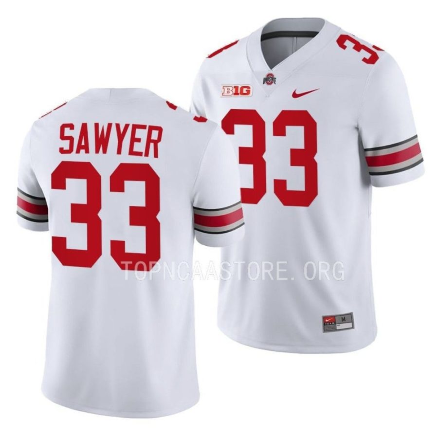 ohio state buckeyes jack sawyer white college football game jersey scaled