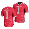 ohio state buckeyes scarlet icon print football fashion jersey scaled
