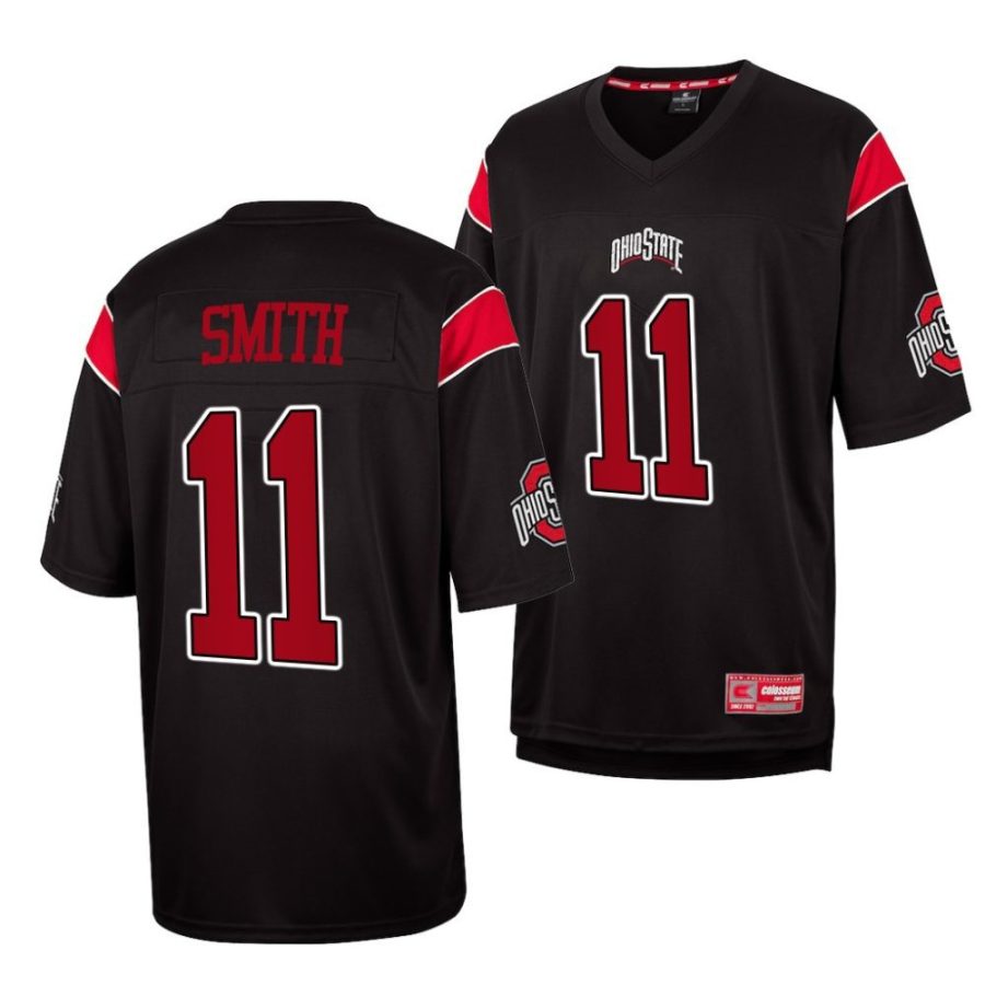 ohio state buckeyes tyreke smith black fashion replica jersey scaled