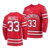 ohio state buckeyes will riedell college hockey red jersey scaled