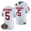 oklahoma sooners andrel anthony white 2023 allstate red river rivalry football jersey scaled