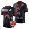 oklahoma sooners billy bowman jr. black 2022 cheez it bowl college football jersey scaled
