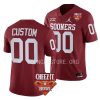 oklahoma sooners custom crimson 2022 cheez it bowl college football jersey scaled