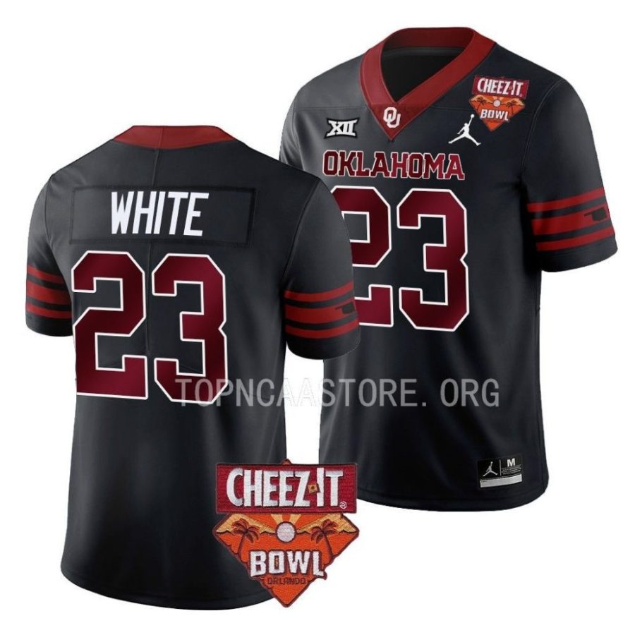 oklahoma sooners dashaun white black 2022 cheez it bowl college football jersey scaled