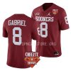 oklahoma sooners dillon gabriel crimson 2022 cheez it bowl college football jersey scaled