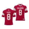 oklahoma sooners dillon gabriel crimson nil player football jersey scaled