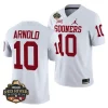 oklahoma sooners jackson arnold white 2023 allstate red river rivalry football jersey scaled