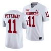 oklahoma sooners jaquaize pettaway white college football 2023 classc jersey scaled