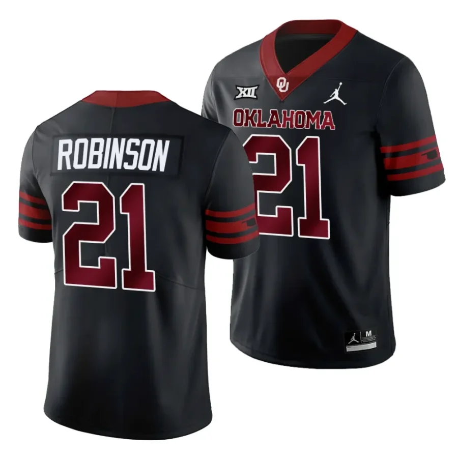 oklahoma sooners xavier robinson black college football unity jersey scaled