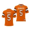 oklahoma state cowboys kendal daniels youth orange nil player jersey scaled