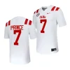 ole miss rebels deantre prince white 2023untouchable football replica jersey scaled